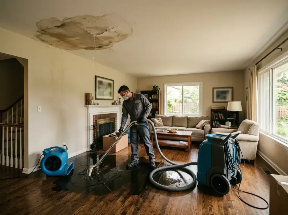 attic-pipe-burst-ceiling-drip-008 — frequently asked questions, Water Damage Restoration & Carpet Care in San Castle, FL